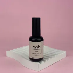 PNB Protect Glow Top Топ без липкого слоя с ультрафиолетовым фильтром с ультраглянцем, 8 мл